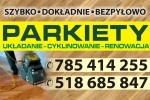 Parkiety, Cyklinowanie, Układanie podłóg, TANIO